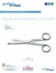 Product Sheet - Knowles Bandage Scissors